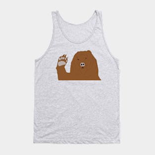 Waving Bear Tank Top